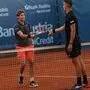 Thiem (links) startete mit Sieg in Südstadt-Finalserie