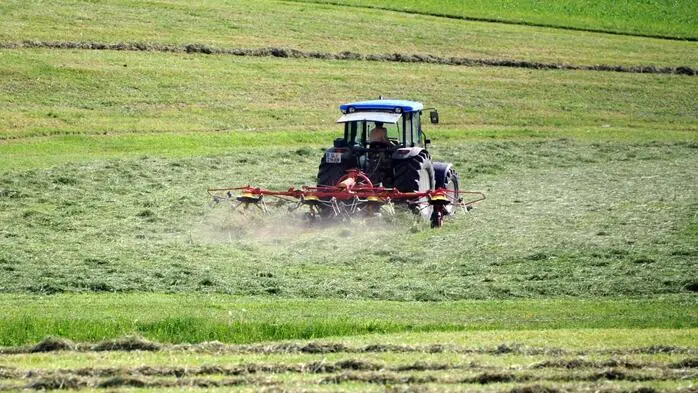 Schrecklicher Arbeitsunfall bei der Heuernte (Sujetfoto)