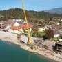 Das Hochwasserschutzprojekt in Lavamünd läuft trotz Coronakrise normal weiter
