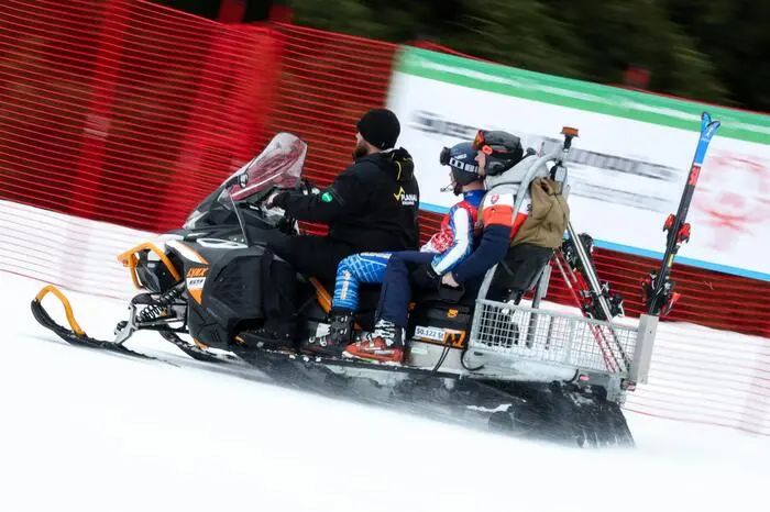 SCHLADMING,AUSTRIA,18.MAR.24 - SPECIAL OLYMPICS, ALPINE SKIING - National Winter Games 2024, slalom, intermediate. Image shows an athlete.
Photo: GEPA pictures/ Harald Steiner