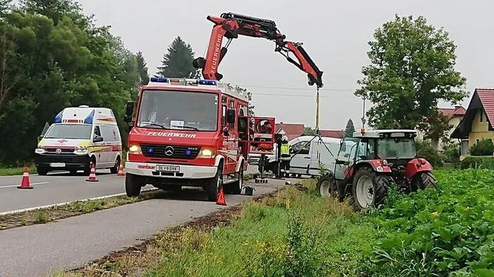 Die Feuerwehr Groß St. Florian im Unfalleinsatz