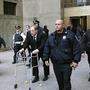 Harvey Weinstein beim Verlassen des Gerichtsgebäudes am Donnerstag in New York
