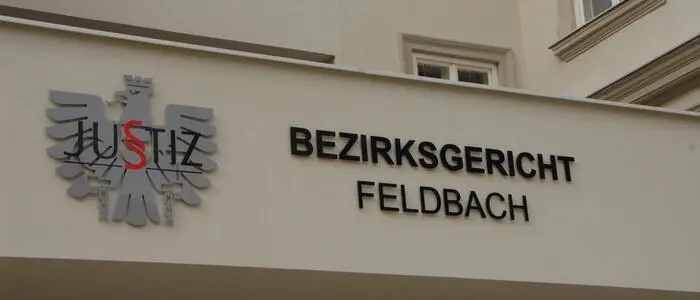 Zwei Männer mit langem Vorstrafenregister mussten sich wegen einer Reihe von Delikten am Bezirksgericht Feldbach verantworten