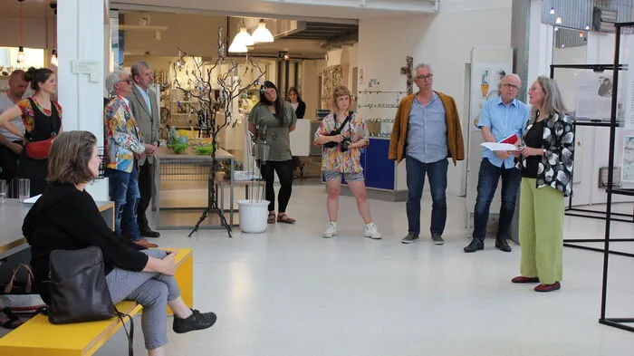 Im Stoelzle Glas-Center in Bärnbach wurde am Donnerstag, dem 19. Mai, die Wanderausstellung "Glass Works" eröffnet.
