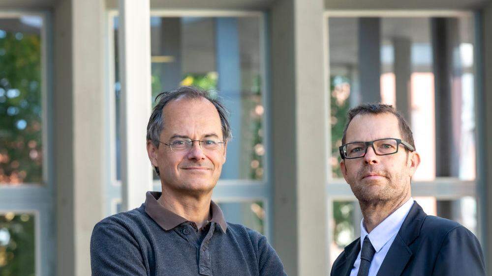 Die beiden neuesten CD-Labor Leiter der TU Graz: Anton Glieder (l.) und Christian Slugovc