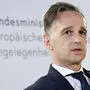 Deutschlands Außenminister Heiko Maas in Wien
