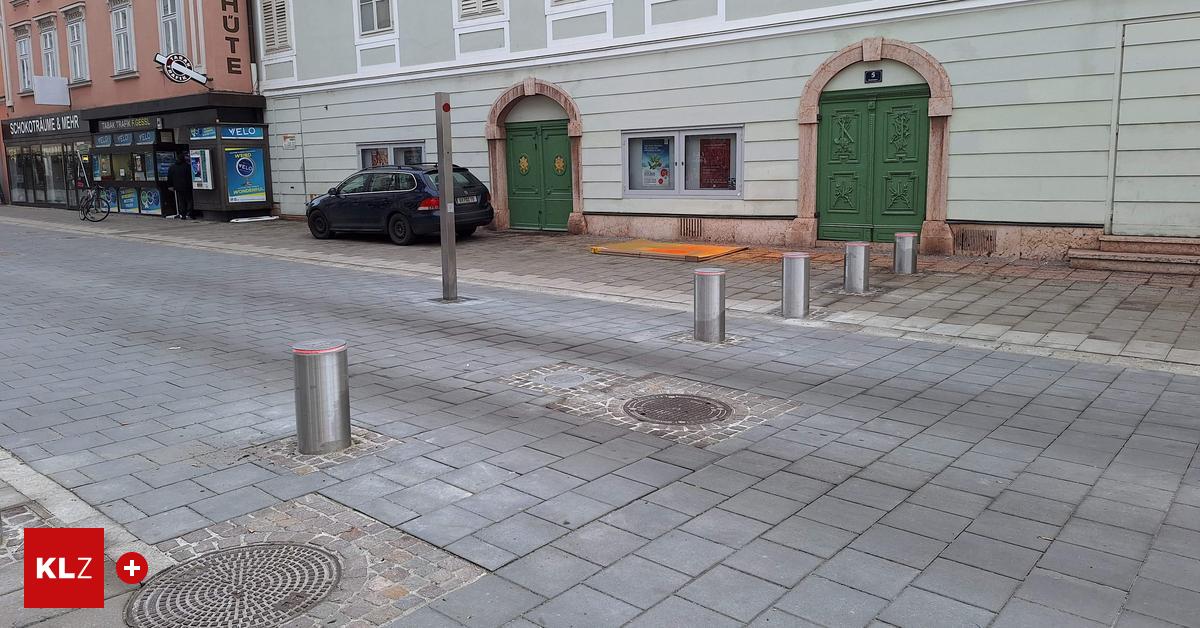 Warum-ein-Poller-in-der-Leobener-Homanngasse-noch-abgesenkt-bleibt