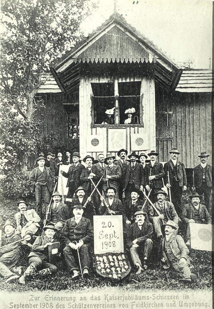 Das Kaiser-Jubiläumsschießen 1908