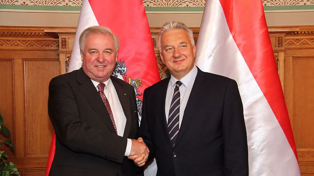 LH Hermann Schützenhöfer traf den ungarischen Vize-Ministerpräsident Tsolt Semjén
