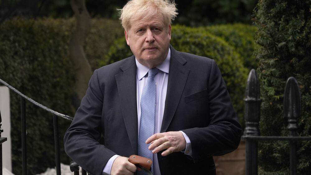 Der britische Ex-Premier Boris Johnson wird nicht länger Abgeordneter sein