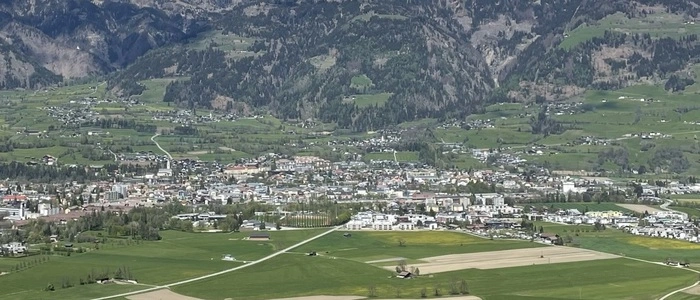 „Grüner Schein“: Der Lienzer Talboden ist relativ stark versiegelt und heizt sich im Sommer entsprechend auf