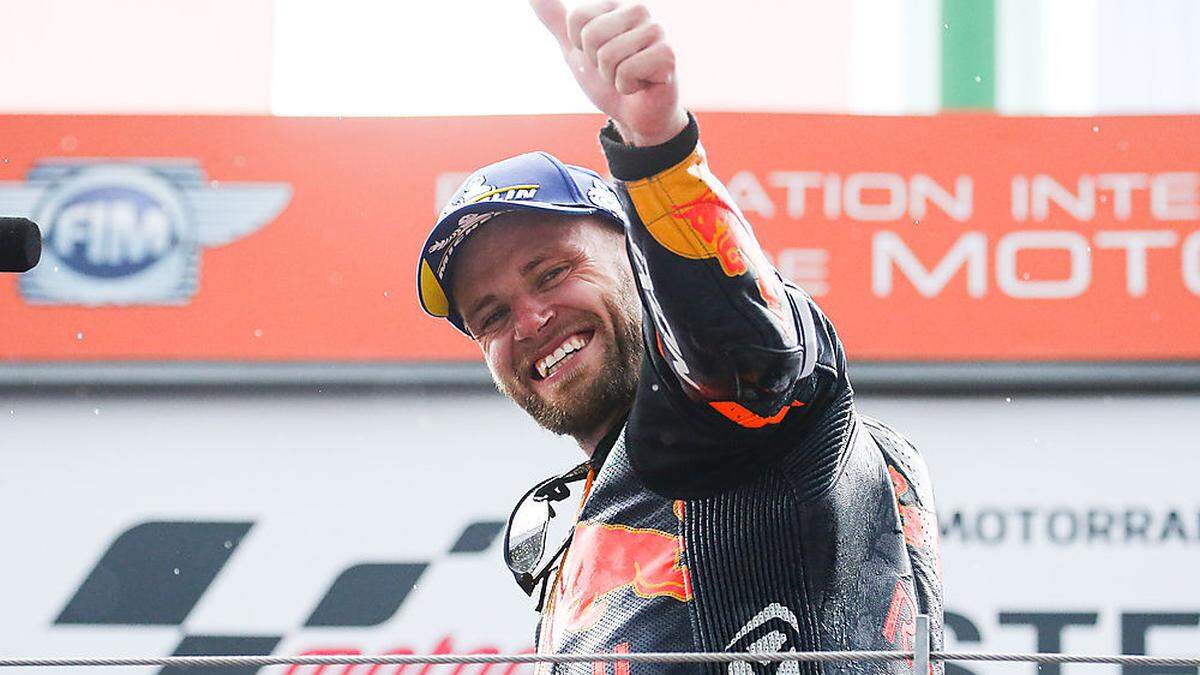 Brad Binder konnte sein Glück kaum fassen