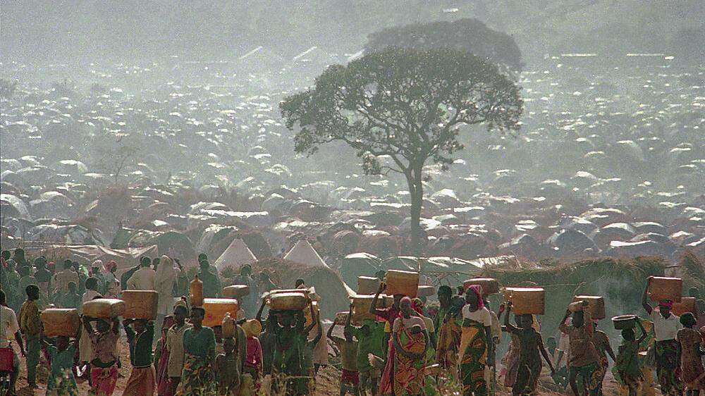 Vor 25 Jahren flohen Tausende ins Flüchtlingscamp Benaco in Tansania 