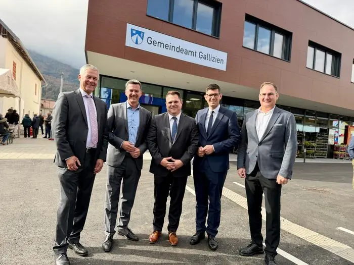 Werner Mochorko, Daniel Fellner, Hannes Mak, Martin Gruber und Michael Klarn 