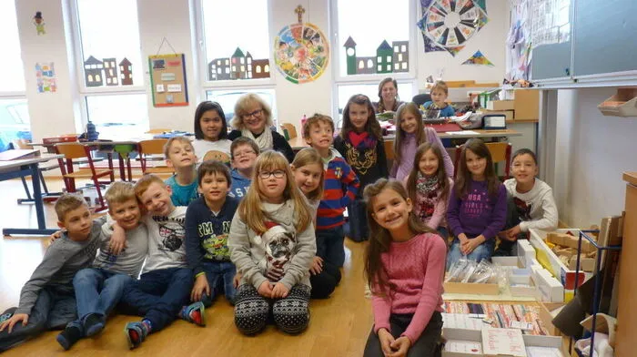     In der Volksschule Voitsberg wird mit Lernteppichen gearbeitet, um Inhalte begreifbar zu machen	