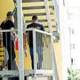 Spurensicherer am Tatort in Graz-Geidorf