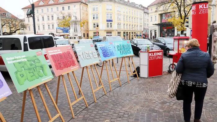 Bildstory von der Promotiontour vor den City Arkaden beim Arcobaleno