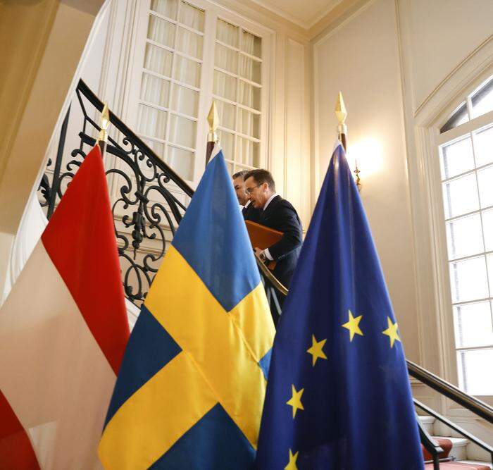 Kurswechsel in Schweden: Dort regiert seit Herbst Ulf Kristersson, gestützt von den Schwedendemokraten 