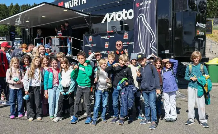 Eine Wiener Schulklasse zu Besuch in Spielberg