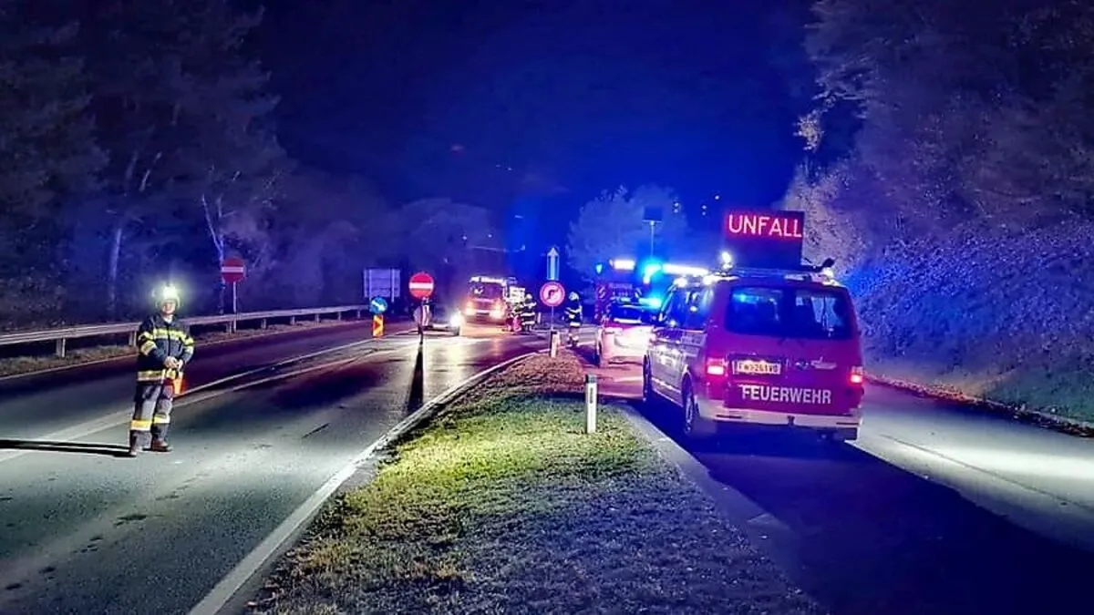 Die Wehren aus Gaisfeld und Krems waren im Einsatz