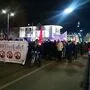 Demo-Zug: Herrengasse Richtung Hauptplatz