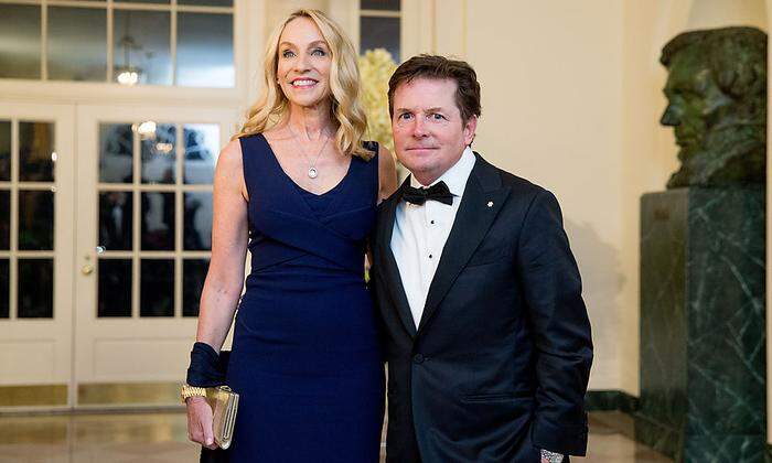 Michael J Fox und Tracy Pollan