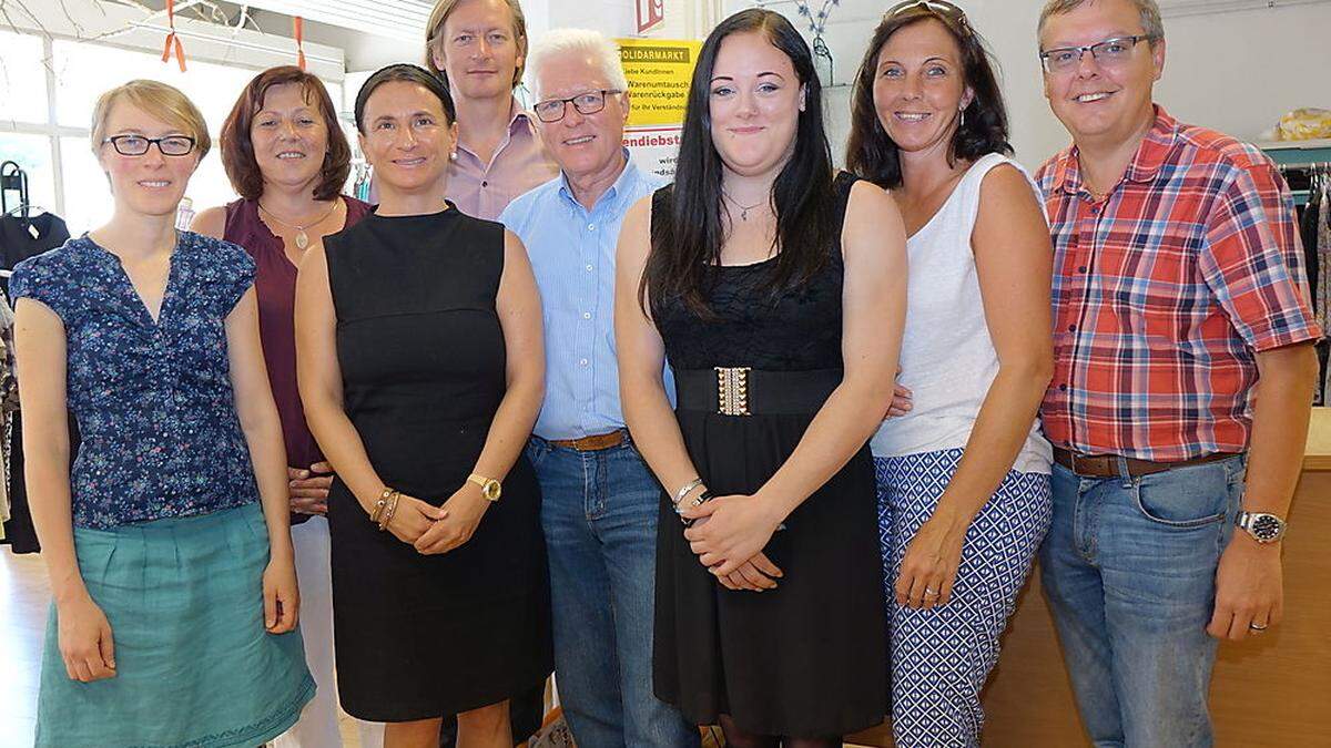 Elisabeth Singer, Andrea Fiala, Iris Rehschützecker, Bernhard Sundl, Herbert Paierl, Carolin Kandlhofer, Gerlinde Schiester und Herwig Matejka