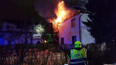 Die Hauptfeuerwache Villach eilte am Montag zum Wohnhausbrand