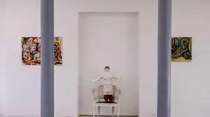 Ein alter Pferdestall wurde zum Atelier umfunktioniert.