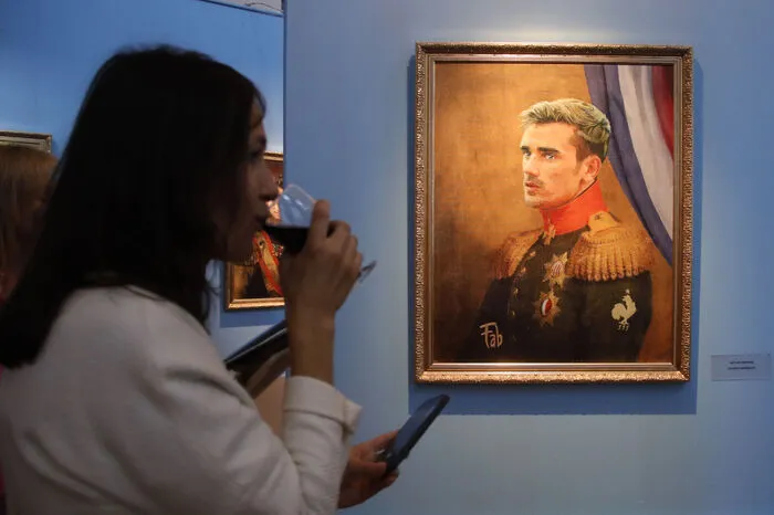 Nicht erkannt? Es ist Frankreichs Antoine Griezmann!