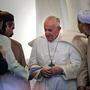 In Ur, der Heimat Abrahams, traf Papst Fran-ziskus Vertreter der Religionen im Irak