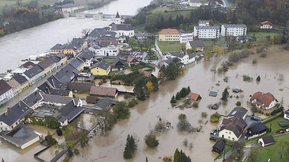 622.00 Euro Schadenersatz fordert Lavamünd vom Verbund nach der Flut 