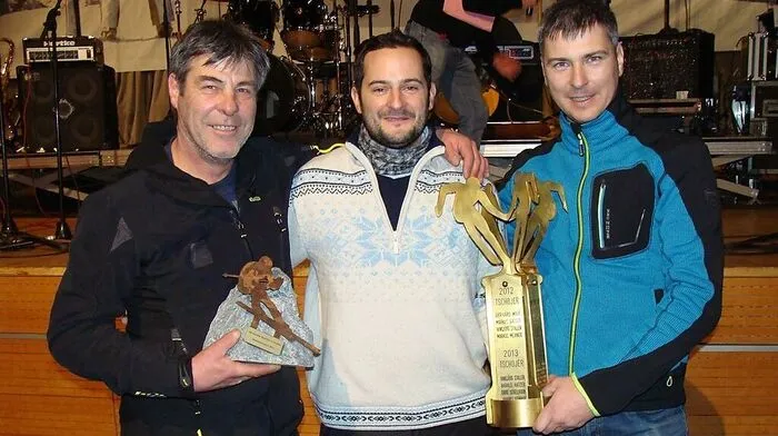 Raimund Köll, Tristan Tschojer und Dietmar Wibmer holten sich den Sieg der Mittelzeitwertung
