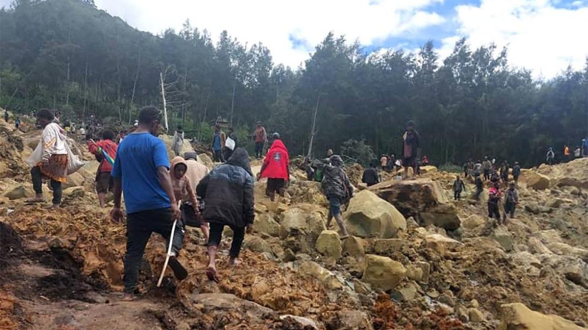 Vermisstensuche nach Erdrutsch in Papua-Neuguinea