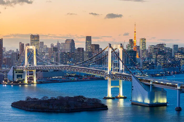 Japans Haupstadt Tokio belegt mit 6.785 Personen den dritten Platz im Superreichen-Ranking