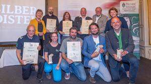 Mit der Silberdistel, dem steirischen Biodiversitätspreis, wurden Menschen für ihren besonderen Einsatz und ihre Projekte ausgezeichnet