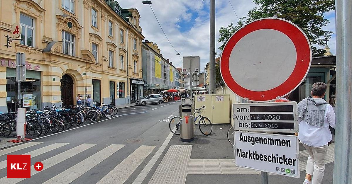 Graz | Mehr Platz am Bauernmarkt: Schlögelgasse bleibt für Pkw gesperrt