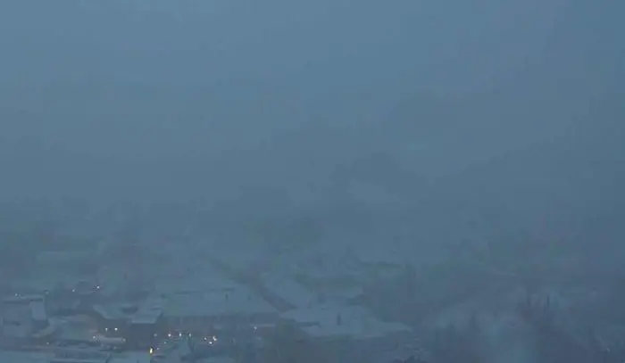 Die Webcam zeigt Schnee in Bad Radkersburg