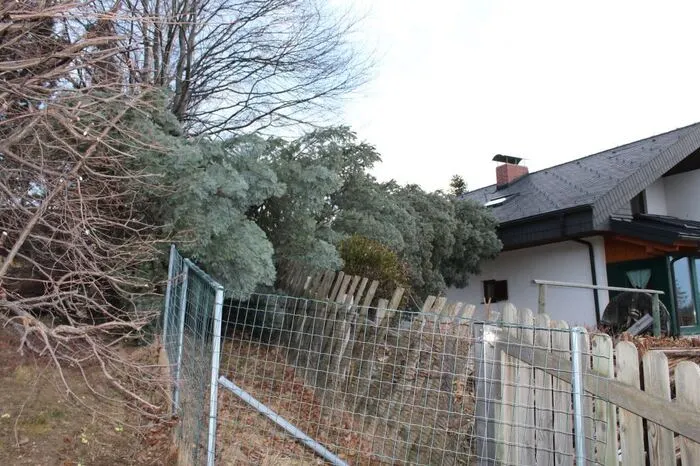 In den frühen Morgenstunden kam es dann zum ersten Einsatz. Auf der Straße Richtung Packer Stausee blockierten mehrere umgefallene Bäume die Straße.