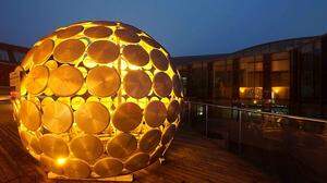 Das Weizer Stadtmuseum leuchtet bis 31. Dezember in Orange