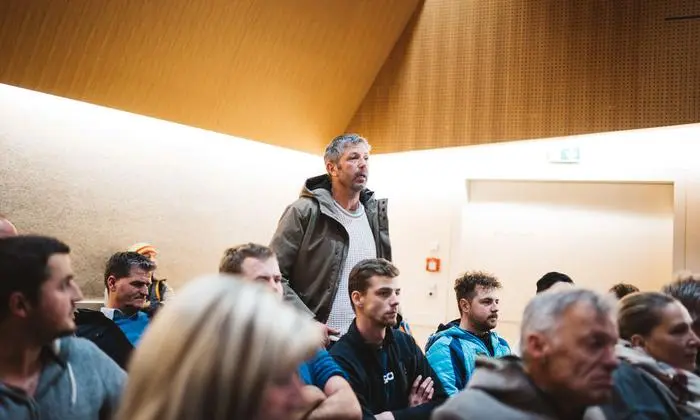 Bürgermeister Franz Schneider stellte sich hinter die Narrengilde, versteht aber auch die Bedenken der Behörde