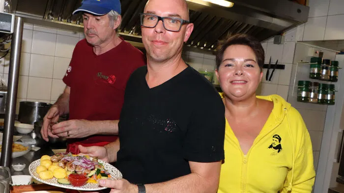 Die "Steyrerhof-Wirtsleut" Markus und Karina Buchegger hatten alle Hände voll zu tun!