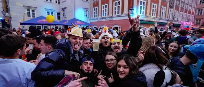 Narrenparty im Grazer Bermudadreieck