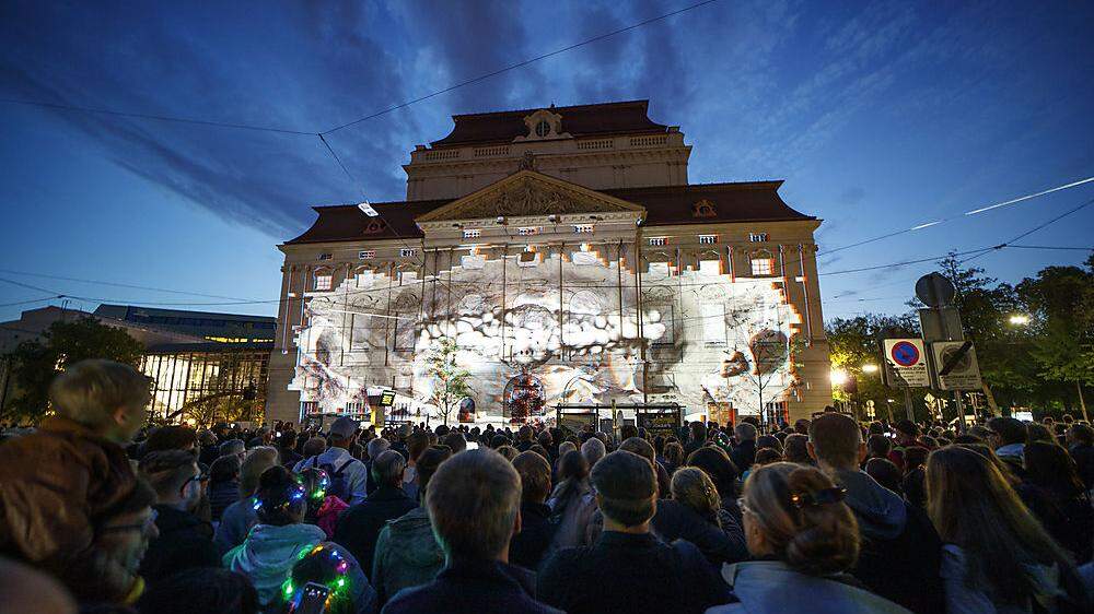 Das  Kunstfestival Klanglicht in Graz macht die Grazer Innenstadt zur Bühne