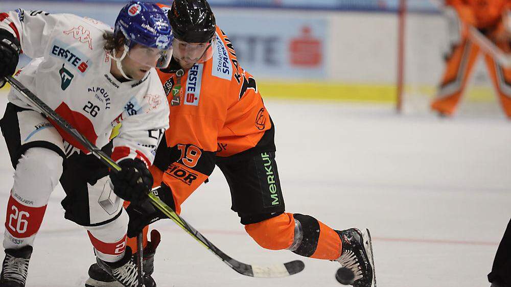 Nächste Saison gemeinsam auf dem Eis: Joel Broda und Lukas Kainz