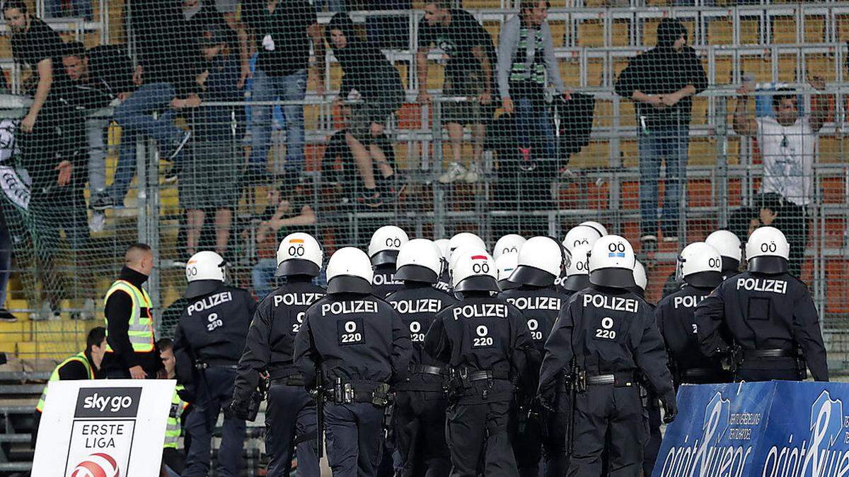 Schlägerei zwischen Fans von BW Linz und Ried