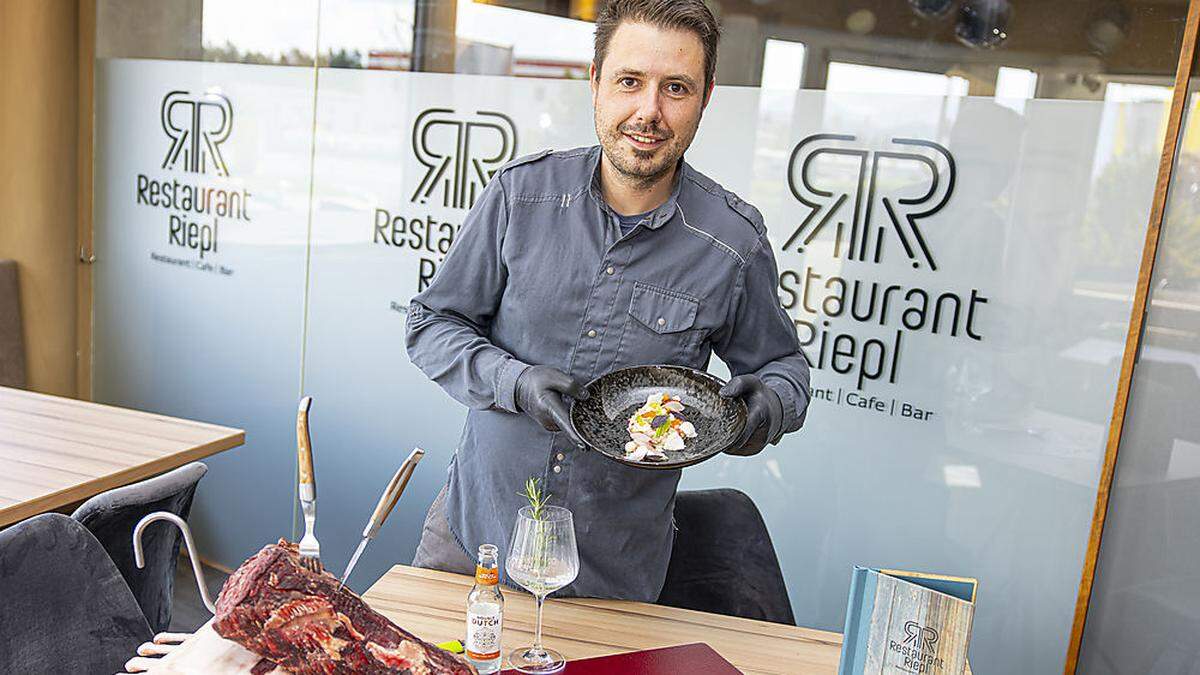 Stefan Riepl eröffnet kommende Woche sein Restaurant in Poggersdorf