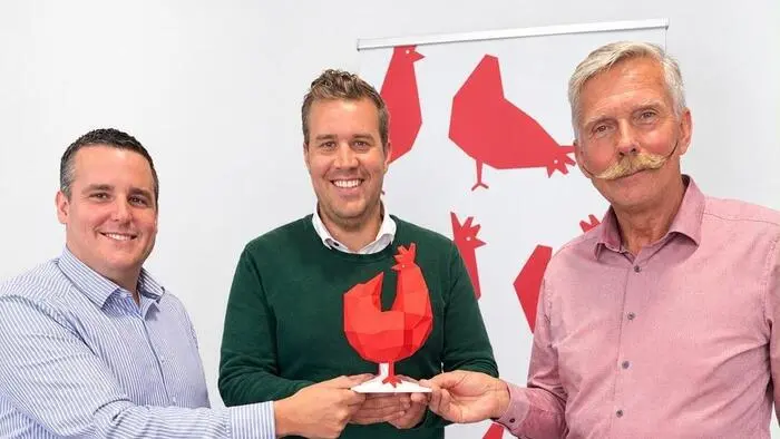 Ein Trio führt die Geschäfte beim Geflügelspezialisten Wech: Paul Pötz, Neo-Geschäftsführer Thomas Haslauer und Karl Feichtinger