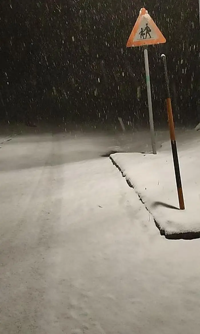 Winterliche Fahrverhältnisse auch im Raum Liebenfels 