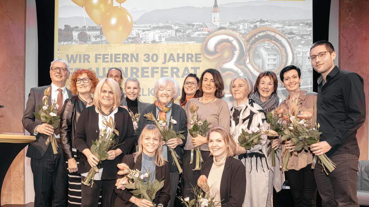 Im Bambergsaal wurde 30 Jahre Frauenreferat Villach gefeiert